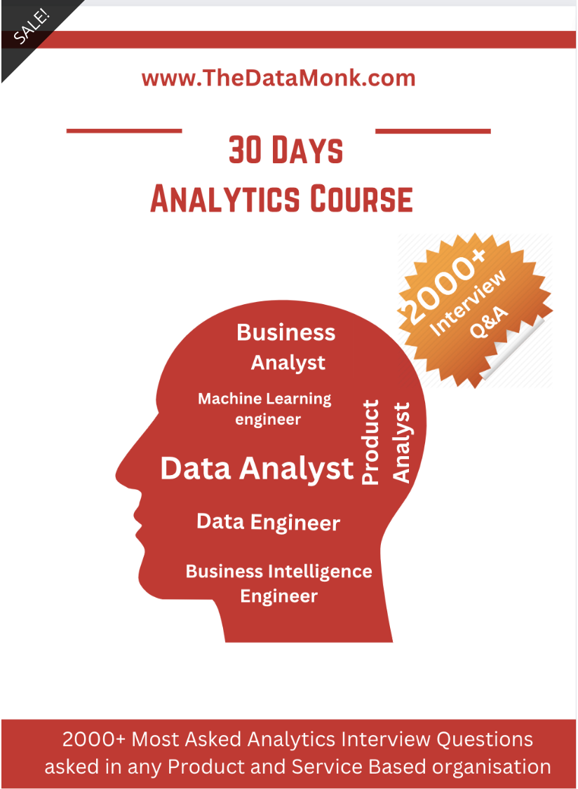 30 Days Complete Analytics Course